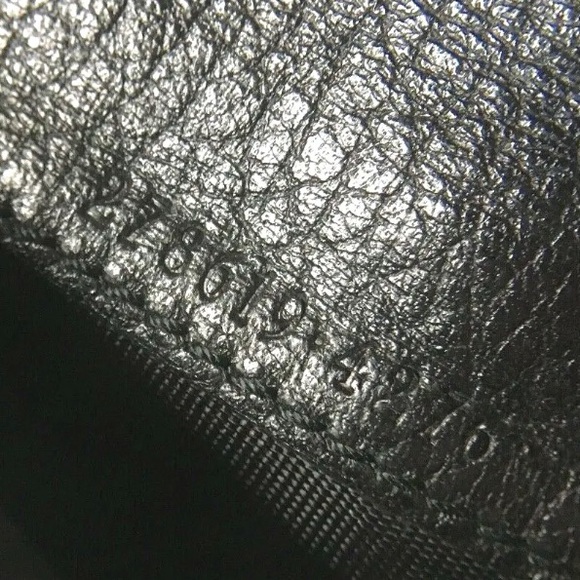 GUCCI CANVAS LEATHER LONG WALLET Vintage - Picture 11 of 11